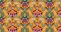 Preview: Baumwolle Patchwork - Odile Bailloeul - Tropicalism - Insectopia Yellow